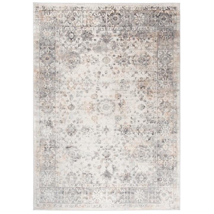 Килим Chemex Valley D147A L. Vizon, Сив, 300 x 400 см