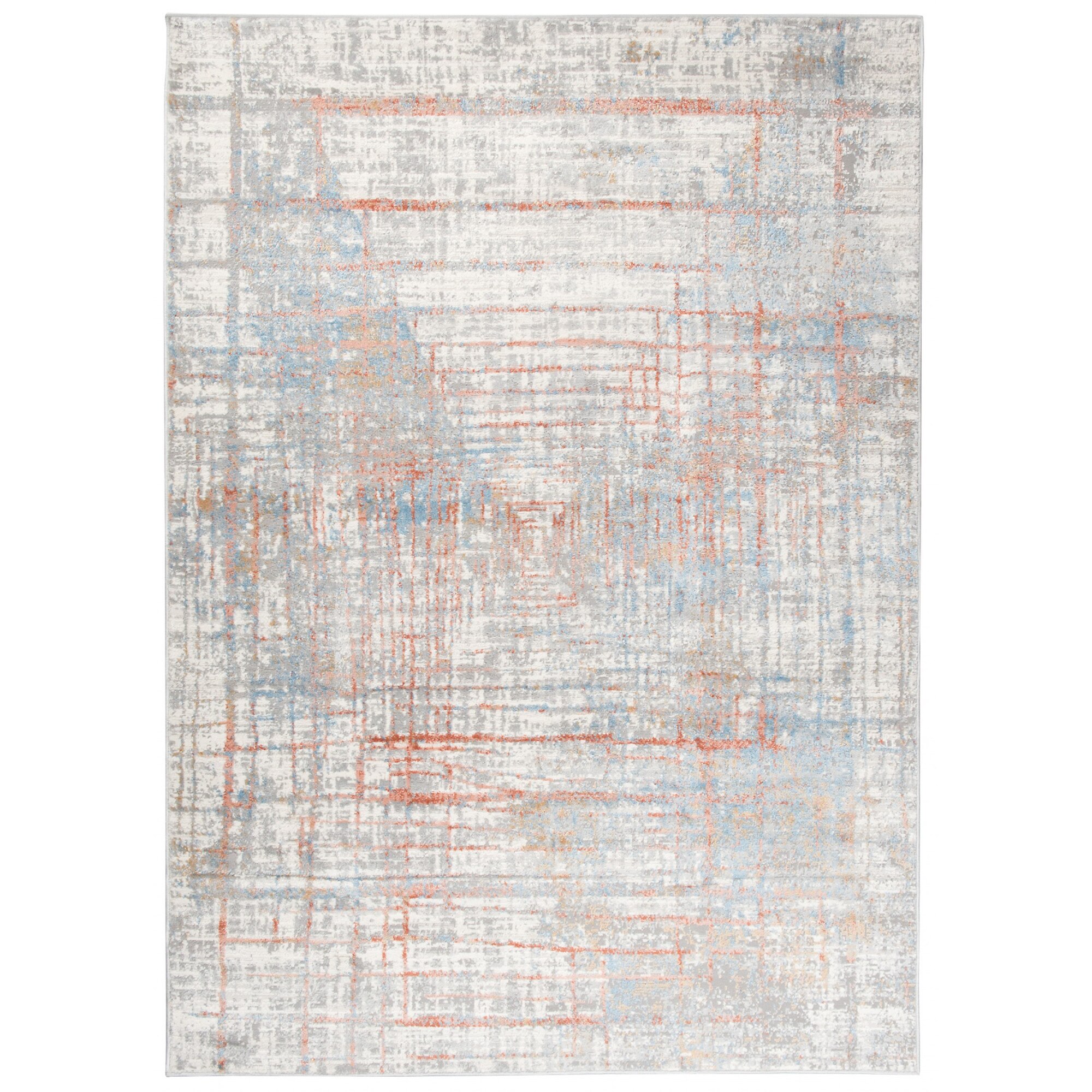 Covor Valley Chemex D710C SALMON alb 140x200