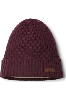Caciula, Columbia Hideaway Haven Cabled Beanie, Violet Caciula, Columbia Hideaway Haven Cabled Beanie, Violet