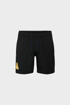 G-Star RAW, Pantaloni scurti de baie cu snur de ajustare in talie, Negru G-Star RAW, Pantaloni scurti de baie cu snur de ajustare in talie, Negru