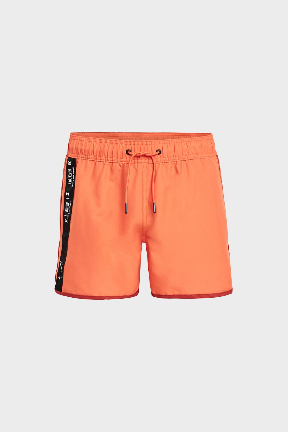 G-Star RAW, Pantaloni scurti de baie cu snur de ajustare in talie, Oranj, 2XL