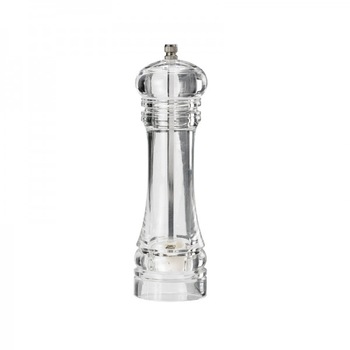 Rasnita pentru sare sau piper transparenta, 20 cm Rasnita pentru sare sau piper transparenta, 20 cm