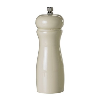 Rasnita pentru sare sau piper din lemn, Perla, 15 cm, alb perlat Rasnita pentru sare sau piper din lemn, Perla, 15 cm, alb perlat