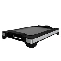 gratar electric cecotec 3093 2000w termostat reglabil cu 5 nivele de putere placa detasabila  otel inoxidabil  negru imagen 30_0_
0