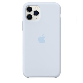 Husa Compatibila Apple, iPhone 11, Silicon, Microfibra ,Sky Blue