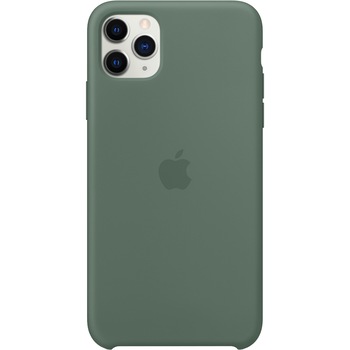 Husa Compatibila Apple, iPhone 11 Pro, Silicon, Microfibra , Pine Green Husa Compatibila Apple, iPhone 11 Pro, Silicon, Microfibra , Pine Green
