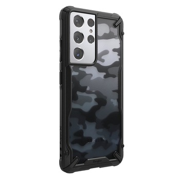 Husa Antisoc Ringke Fusion X pentru Samsung Galaxy S21 Ultra 6.8 Husa Antisoc Ringke Fusion X pentru Samsung Galaxy S21 Ultra 6.8