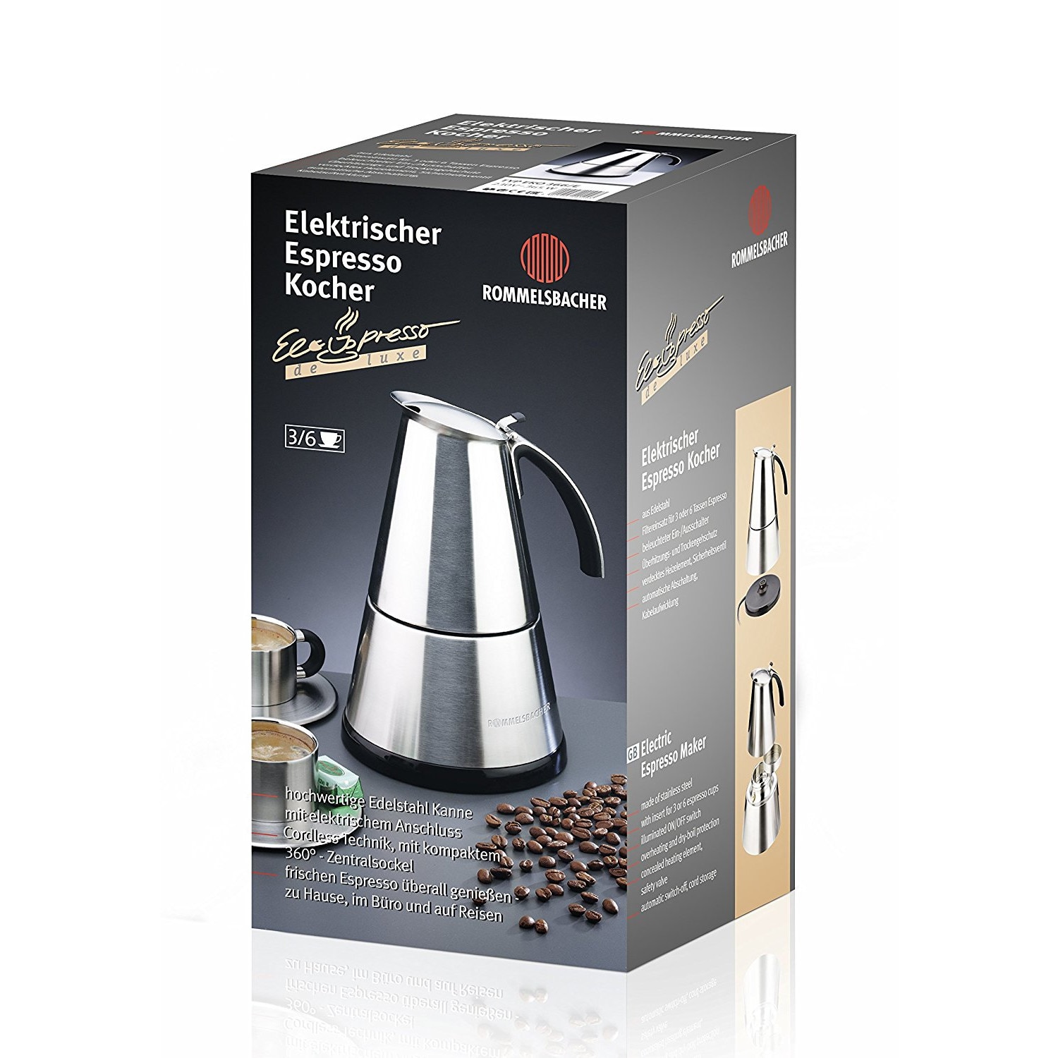 Cafetiera EKO366/E Rommelsbacher ElPresso deLuxe