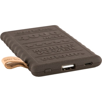 Acumulator extern Serioux Cracker, 4000 mAh, Maro Acumulator extern Serioux Cracker, 4000 mAh, Maro