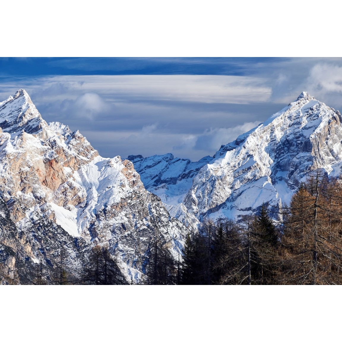 Fototapet autocolant PVC 70x120 cm Muntii Italiei