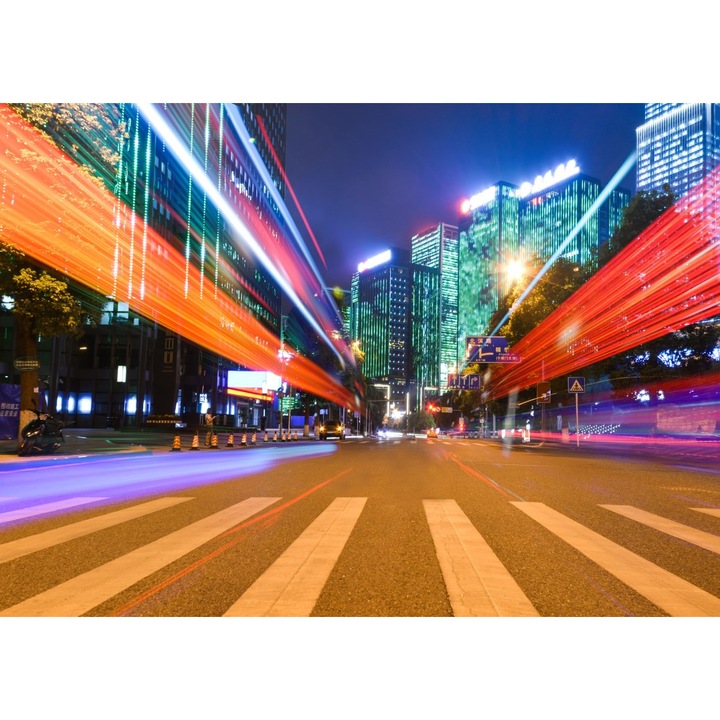 PVC matrica tapéta 90x130 cm Urban agitation