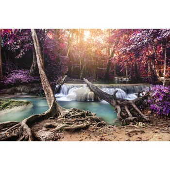 Fototapet autocolant PVC 75x100 cm Cascada model 51 Fototapet autocolant PVC 75x100 cm Cascada model 51