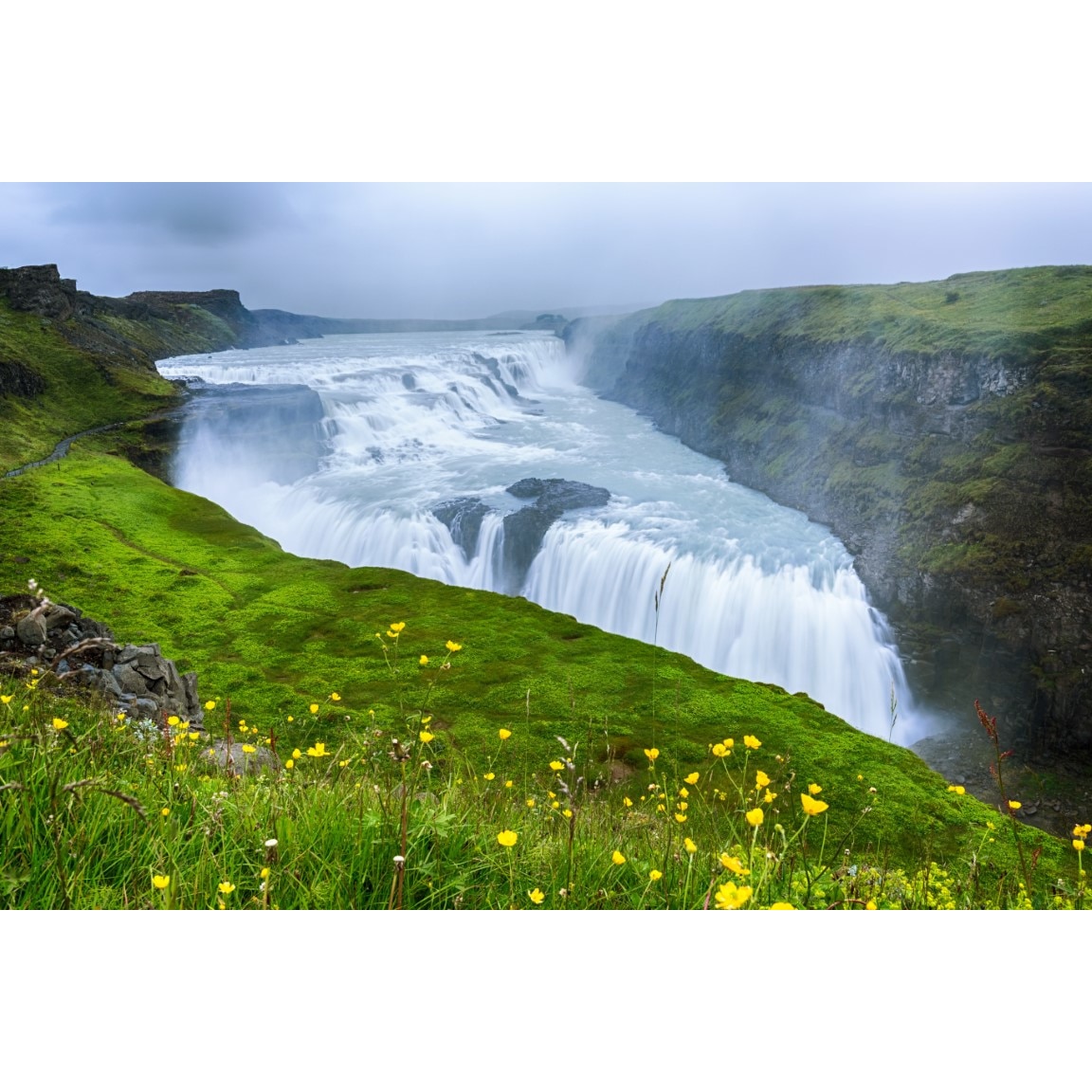 Fototapet autocolant PVC 70x120 cm Cascada model 31