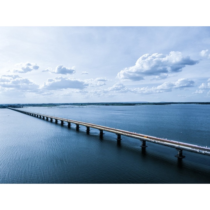 PVC matrica tapéta 80x130 cm Tengeri úton