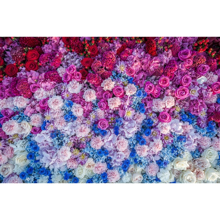 PVC matrica tapéta 80x130 cm Virágszőnyeg modell 4