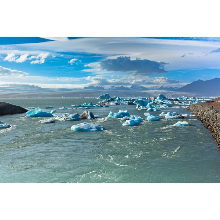 PVC matrica tapéta 80x130 cm Iceberg modell 22