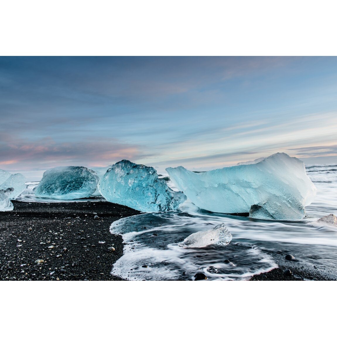 Fototapet autocolant PVC 75x110 cm Iceberg model 24