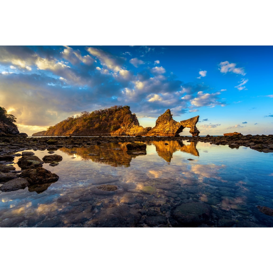 Fototapet autocolant PVC 70x105 cm Cerul din Bali