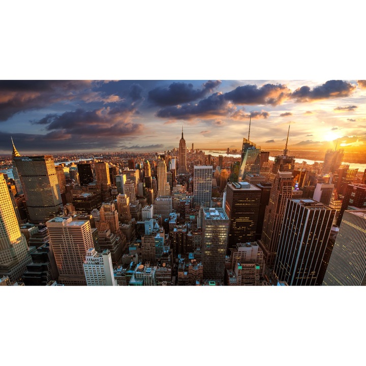 PVC matrica tapéta 80x130 cm Sunset in New York