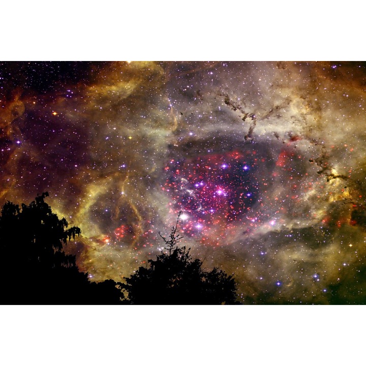 PVC matrica tapéta 80x130 cm Magic of the Universe modell 3