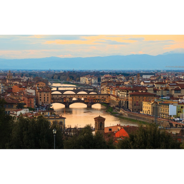 PVC matrica tapéta 80x130 cm Ponte Vecchio, Firenze