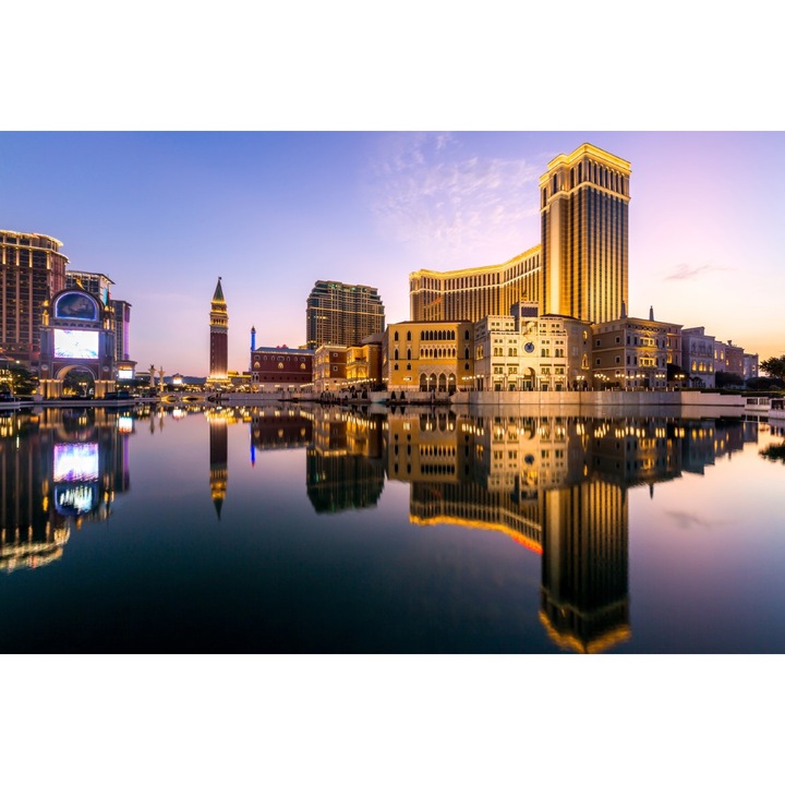 PVC matrica tapéta 80x130 cm Panorama of Macau, China