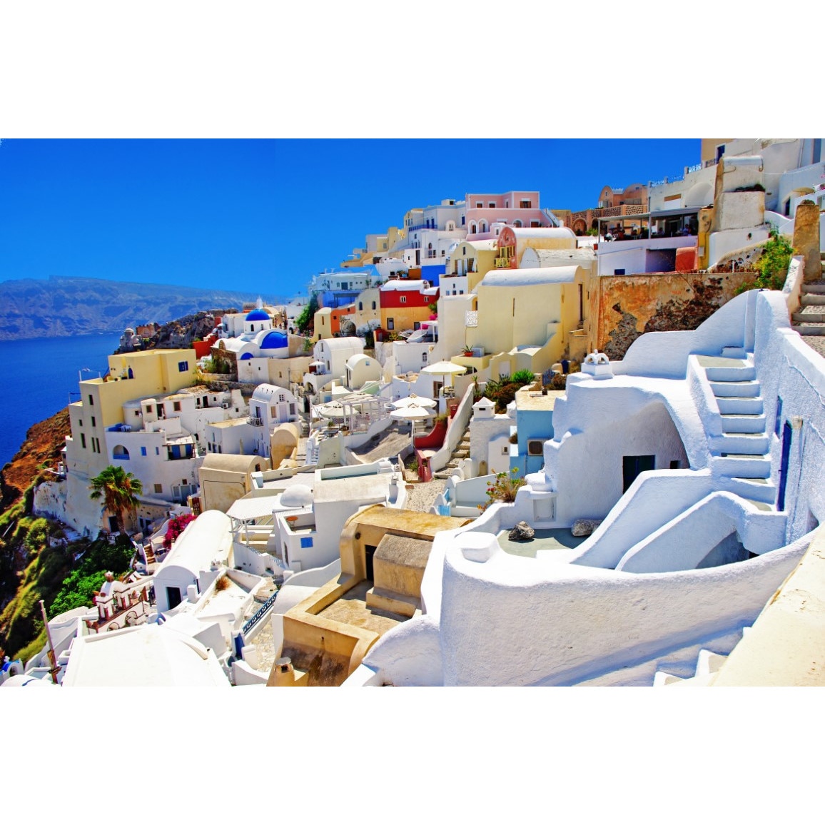 Fototapet autocolant PVC 120x180 cm Oras vechi italian