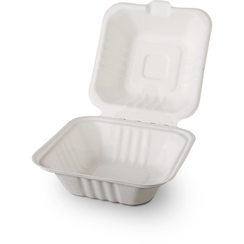 Caserola cu capac FHB 6 , hamburger, 153x152x77 mm, 125 buc/set, biodegradabila , ambalaje catering Caserola cu capac FHB 6 , hamburger, 153x152x77 mm, 125 buc/set, biodegradabila , ambalaje catering