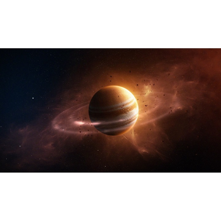 PVC matrica tapéta 80x130 cm Planet Jupiter