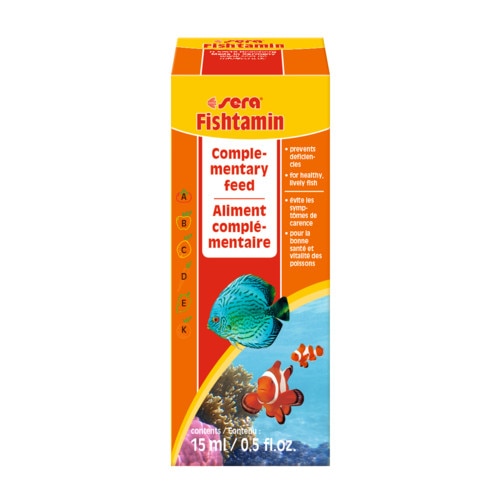 Vitamine pesti acvariu Sera Fishtamin 15ml