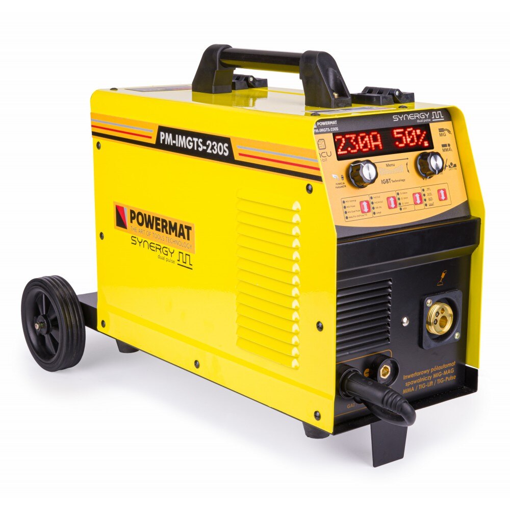 Aparat de sudura MIG / MAG / MMA / LIFT-TIG Dual Pulse 230A csm0904