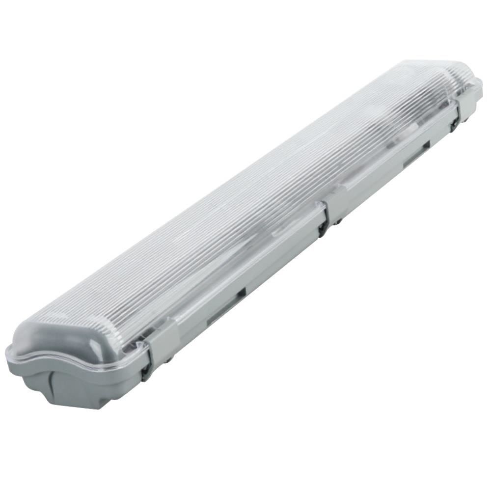 Corp suport pentru tuburi led, Profix-60D, 2xT8, IP54, max 2x20W