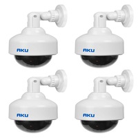 set 4 camere supraveghere video false speed dome aku de interior si exterior cu led indicator si autocolant de atentionare ak11894 imagen 26_0_
0