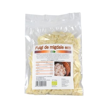 Fulgi de Migdale Bio 100 grame Deco Italia Fulgi de Migdale Bio 100 grame Deco Italia