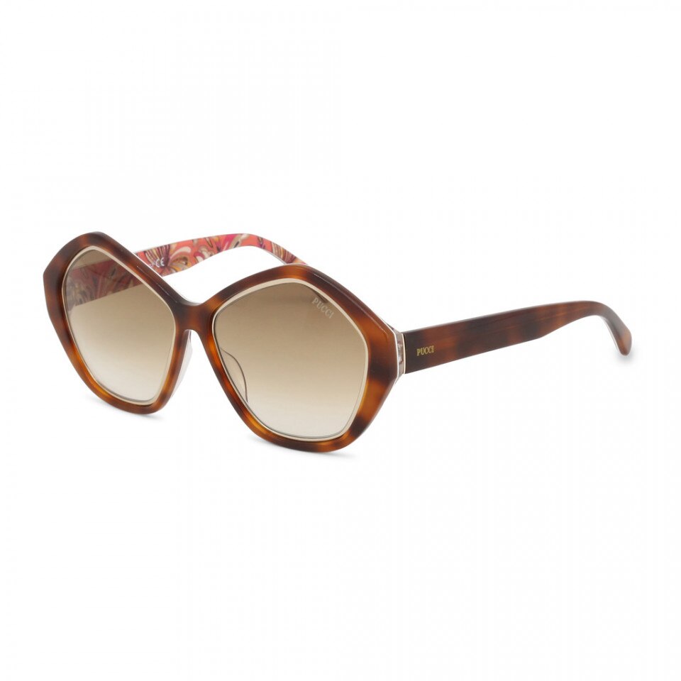 Ochelari de soare, dama, Emilio Pucci, EP0019_56F, Maro