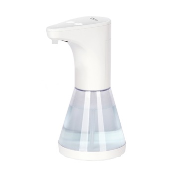 Dozator dezinfectant pe baza de Alcool Media-tech MT5521 cu senzor de miscare, rezervor 480 ml, design ergonomic, Alb Dozator dezinfectant pe baza de Alcool Media-tech MT5521 cu senzor de miscare, rezervor 480 ml, design ergonomic, Alb