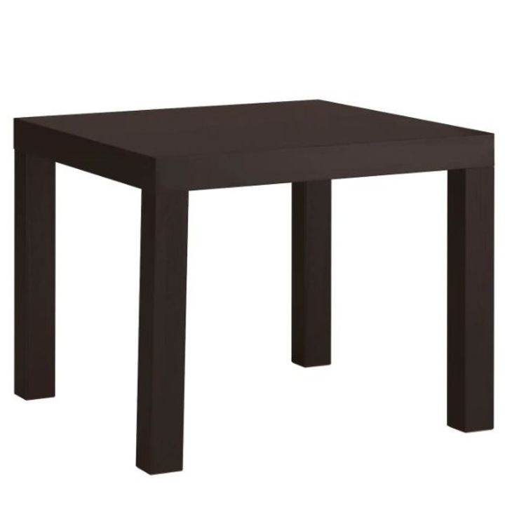Холна маса, MDF, Квадратна, Венге, 55х55х45 см