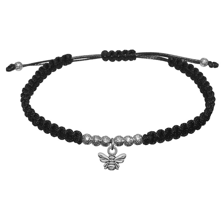 Bratara snur rosu impletita manual personalizata Albinuta argint 9688260 Dras 6626