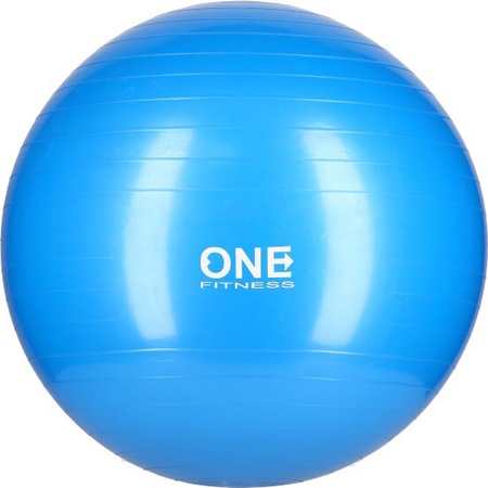 One Fitness fitness/yoga/pilates labda, 55 cm, Kék - eMAG.hu