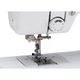 Masina de cusut computerizata Brother FS40S, 40 cusaturi, ecran LCD, buton start/stop, dispozitiv infilare, latimea si pasul reglabile, 5 modele butoniera 1 pas, iluminare LED, 750 imp/min, alb