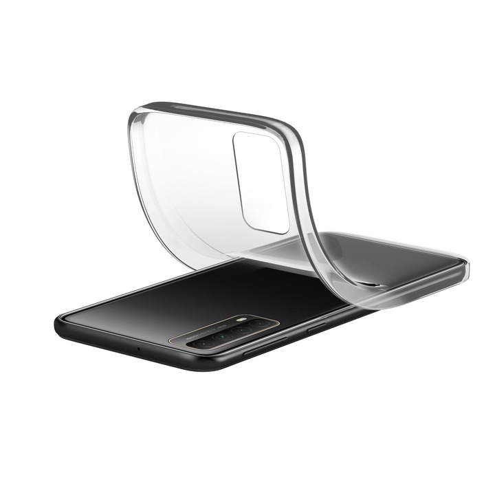 Прозрачен калъф Cellularline Soft за Huawei P Smart 2021