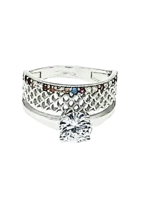 Inel Ag 925 Camelia marime 18