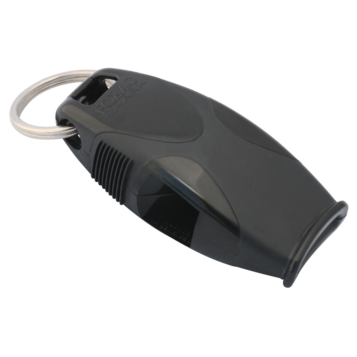 Fluier FOX 40 Sharx cu snur, Negru, 120 dB