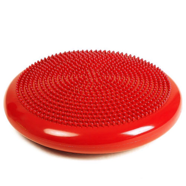 Диск масажен за баланс MAXIMA, 34 см, Червен, 20071206