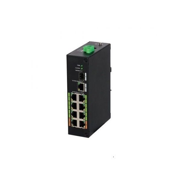 Switch Dahua ePoE LR2110-8ET-120 8 porturi PoE, 1 x Gigabit, 1 x SFP, 120W