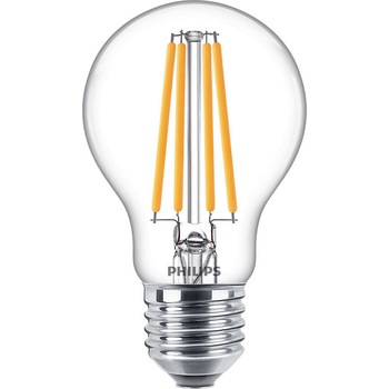Bec LED Vintage Filament Philips Classic, E27, 8.5W (75W), 1055 lm, A60, lumina naturala Bec LED Vintage Filament Philips Classic, E27, 8.5W (75W), 1055 lm, A60, lumina naturala