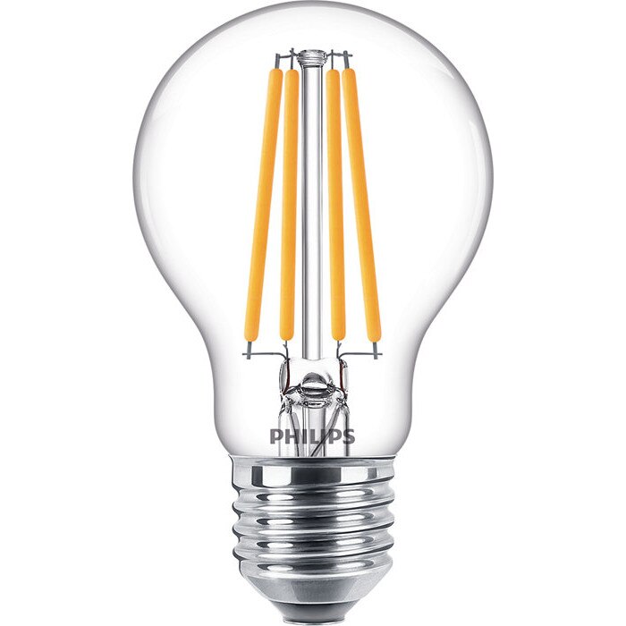 Bec LED Vintage Filament Philips Classic, E27, 10.5W (100W), 1521 lm, A60, lumina naturala