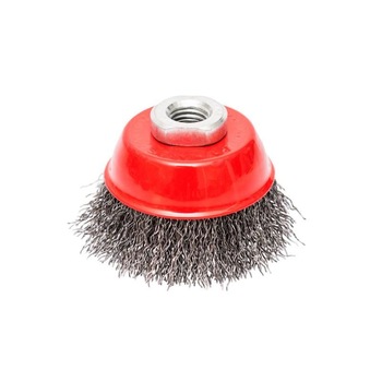 Perie sarma otel, tip cupa, M14, 65 mm, Beorol Perie sarma otel, tip cupa, M14, 65 mm, Beorol