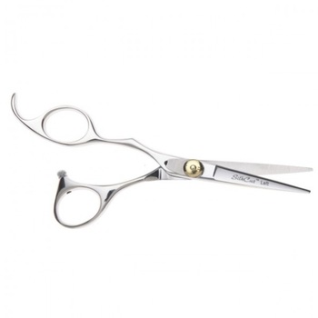 Foarfeca de tuns profesionala pentru tuns cu mana stanga, 5 inch, Olivia Garden SilkCut Left Foarfeca de tuns profesionala pentru tuns cu mana stanga, 5 inch, Olivia Garden SilkCut Left