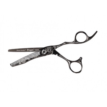 Foarfeca de filat profesionala cu dintii in fata, 6.28 inch, Olivia Garden Dragon Cut Foarfeca de filat profesionala cu dintii in fata, 6.28 inch, Olivia Garden Dragon Cut